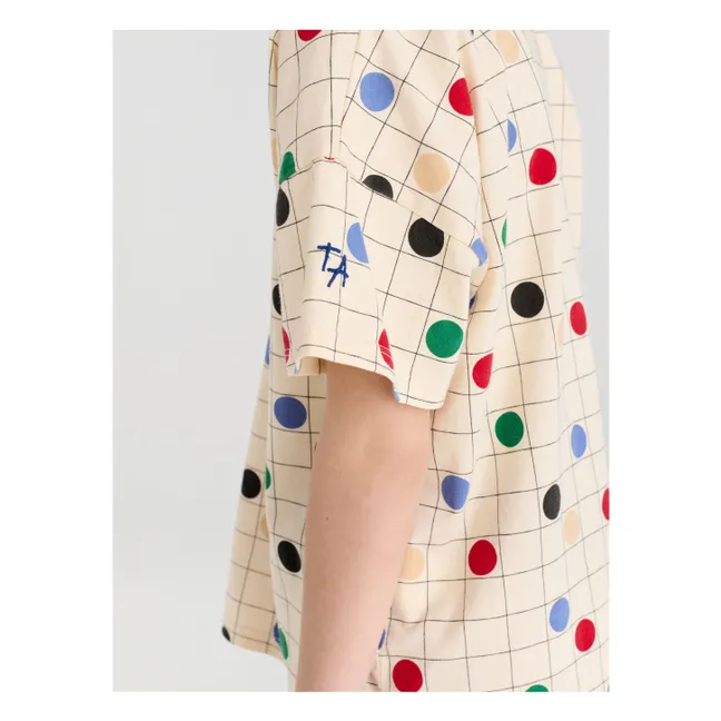 T-shirt Circles Coton Bio | Beige
