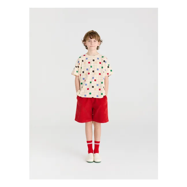T-shirt Circles Coton Bio | Beige