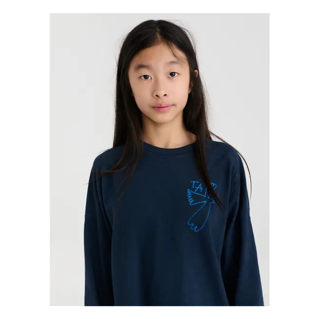 T-shirt N°23 | Bleu foncé