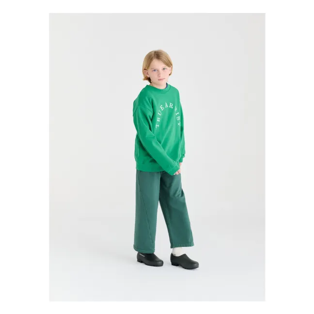 Jogger N°9 Coton Bio | Vert