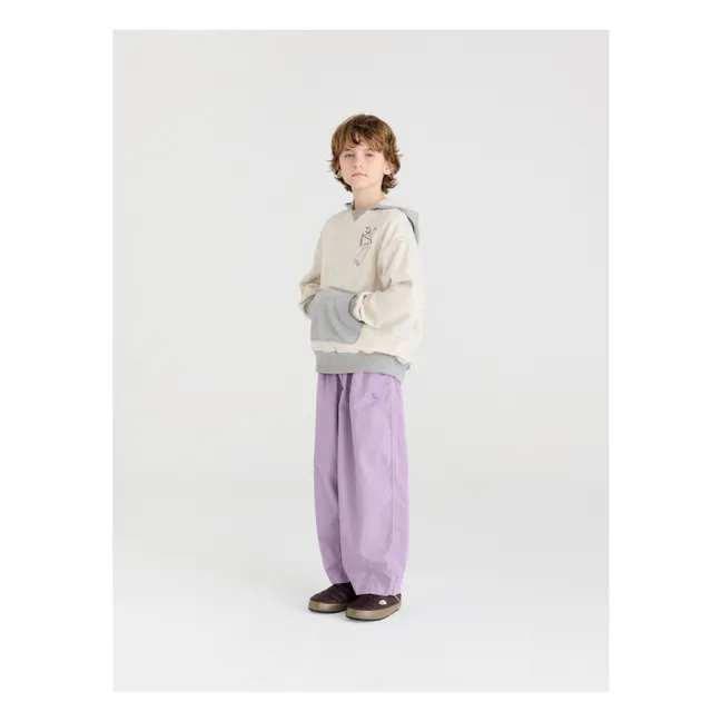 Pantalon N°18 Coton Bio | Lavande