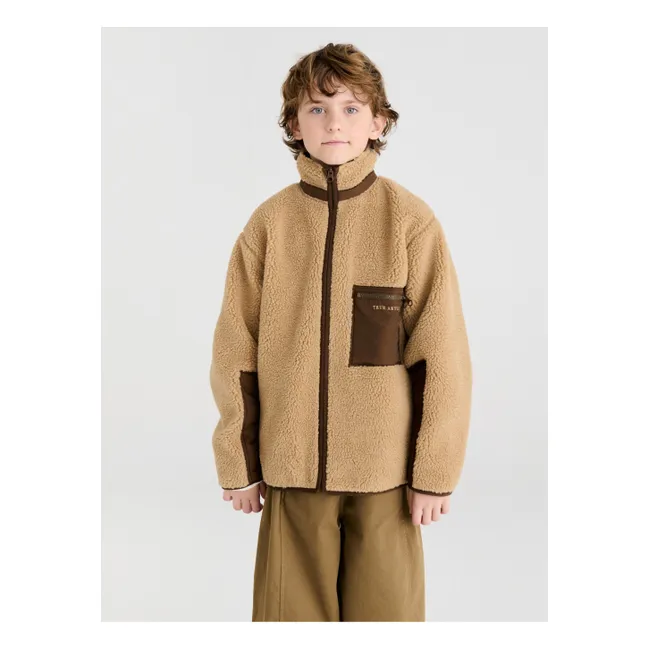 N°3 Reversible Sherpa Jacket | Brown