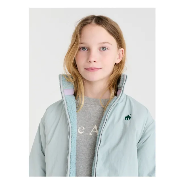 N°3 Reversible Sherpa Jacket | Blue