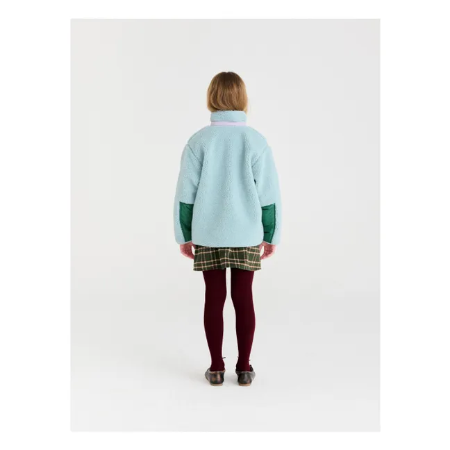 N°3 Reversible Sherpa Jacket | Blue