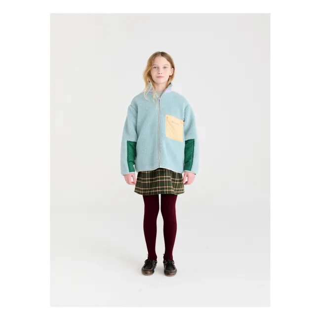 N°3 Reversible Sherpa Jacket | Blue