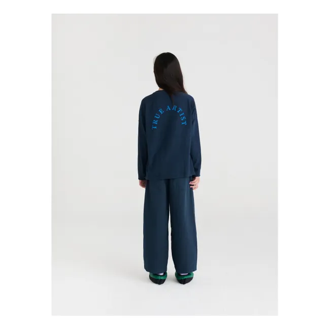 T-shirt N°23 | Bleu foncé