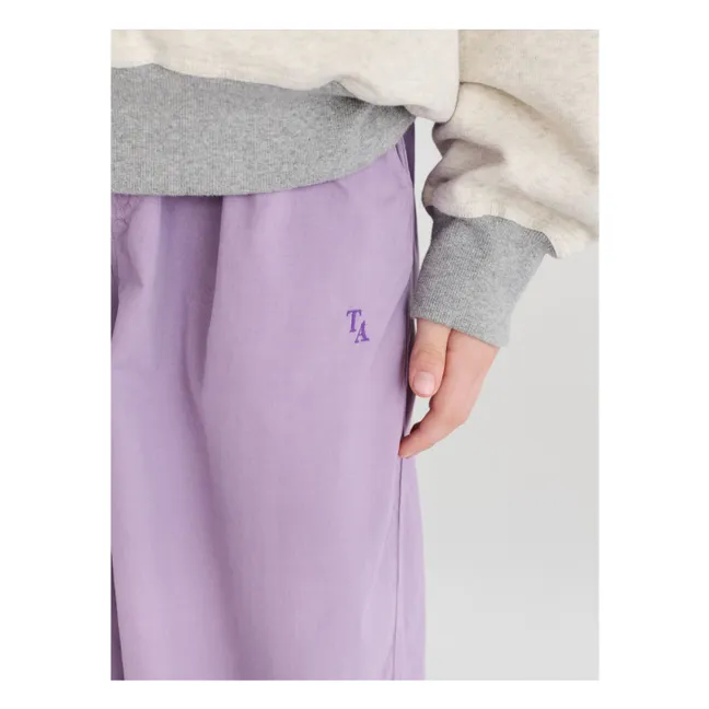 Pantalon N°18 Coton Bio | Lavande