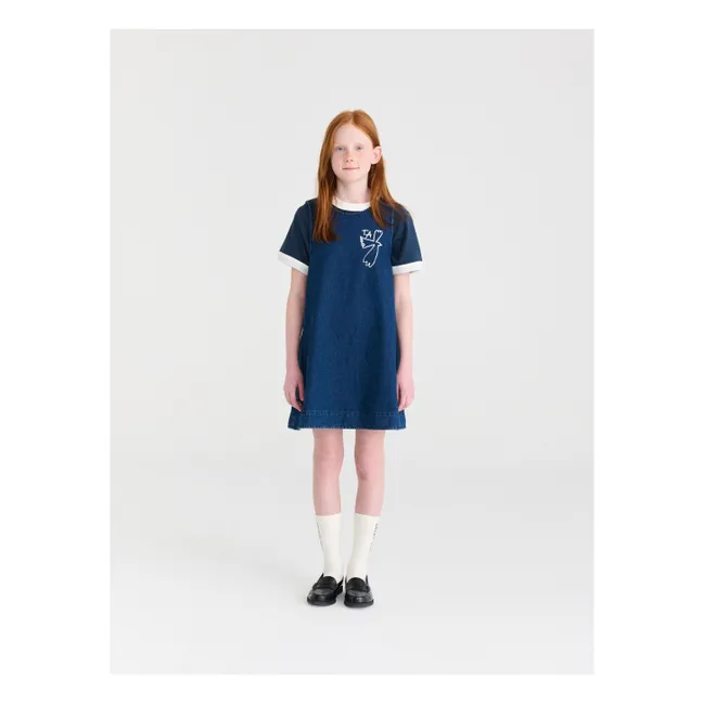 Robe N°18 Denim | Bleu foncé