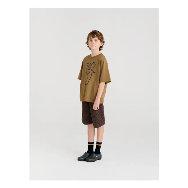 T-shirt N°5 Coton Bio | Marron
