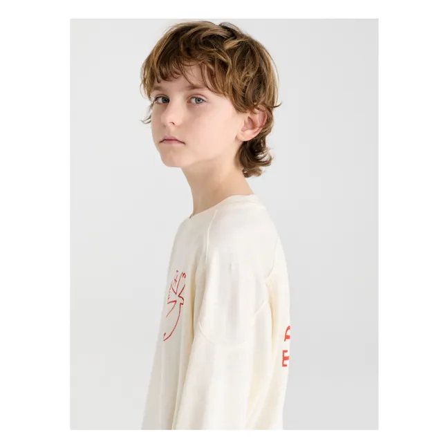 T-shirt N°23 | Ecru