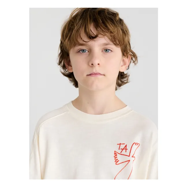 T-shirt N°23 | Ecru