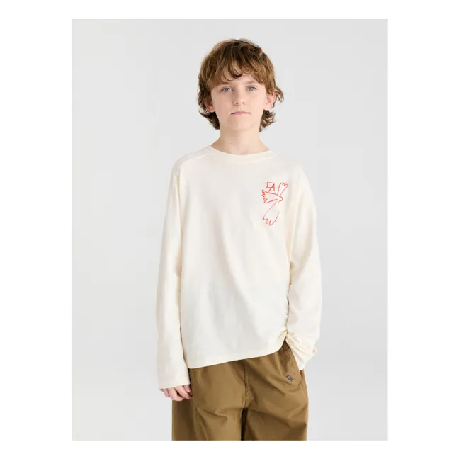 T-shirt N°23 | Ecru