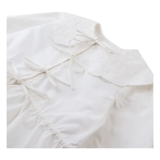 Blouse Nœuds Mercedes | Ecru