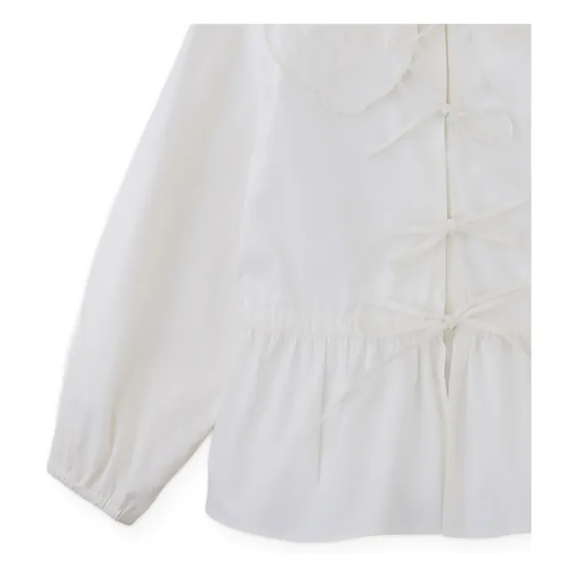 Blouse Nœuds Mercedes | Ecru