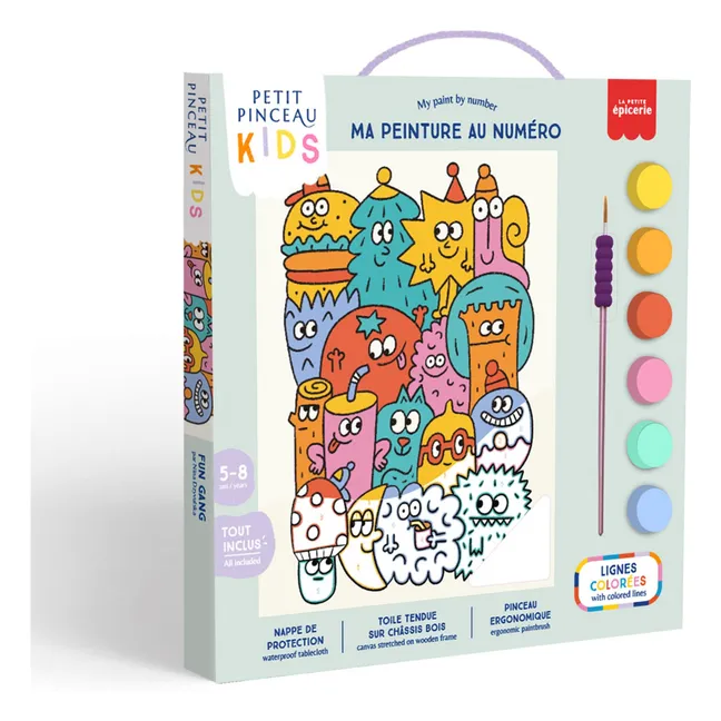 Children's painting by number - Fun Gang
