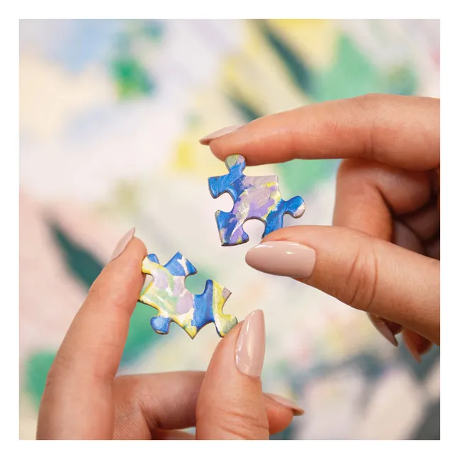 Flores como un viaje puzzle - 1000 piezas