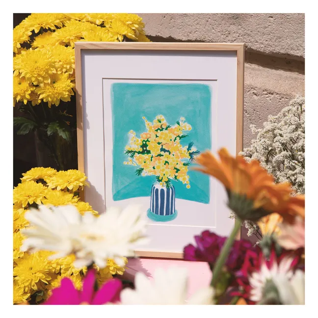 Kit de peinture au numéro - Mimosa