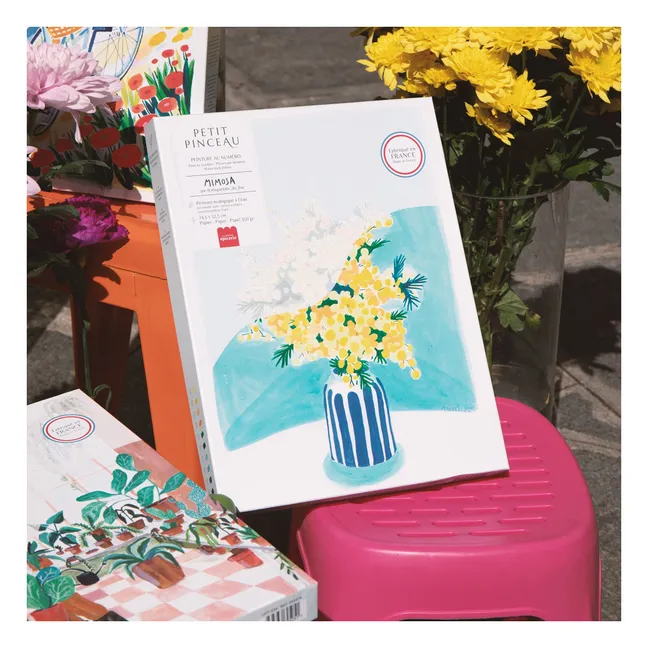 Kit de peinture au numéro - Mimosa