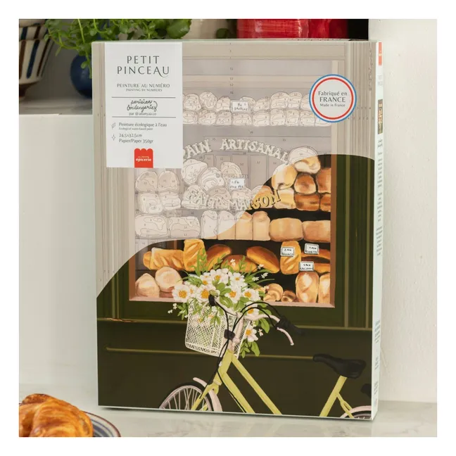 Kit de peinture au numéro - La Boulangerie