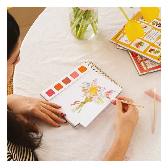 Carnet d'aquarelle - Secret Garden