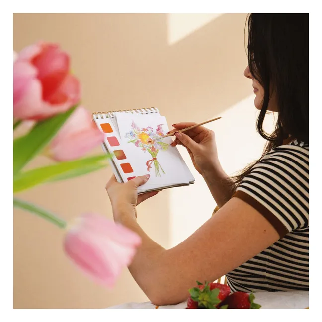 Carnet d'aquarelle - Secret Garden