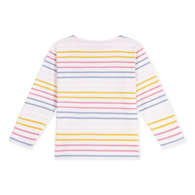 Marinière Logo T-shirt | Pink