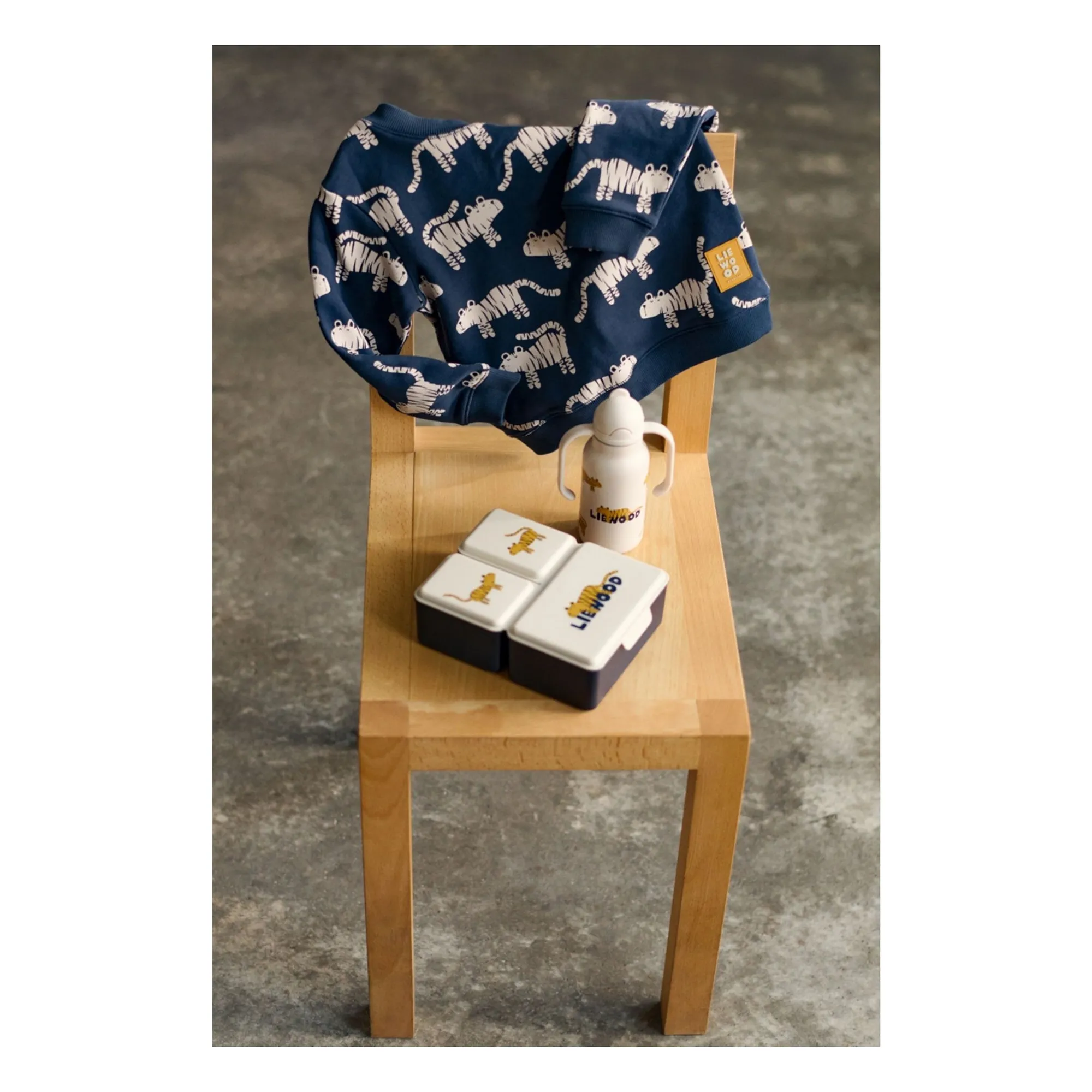 Lunch-box Driss | Tiger/Sandy- Image produit n°1