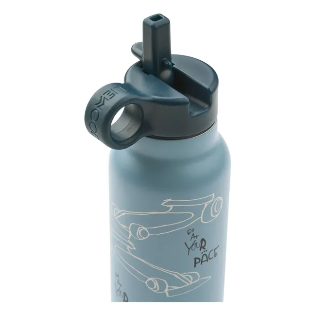 Gourde Falk - 350 ml | Race cars/Beach blue