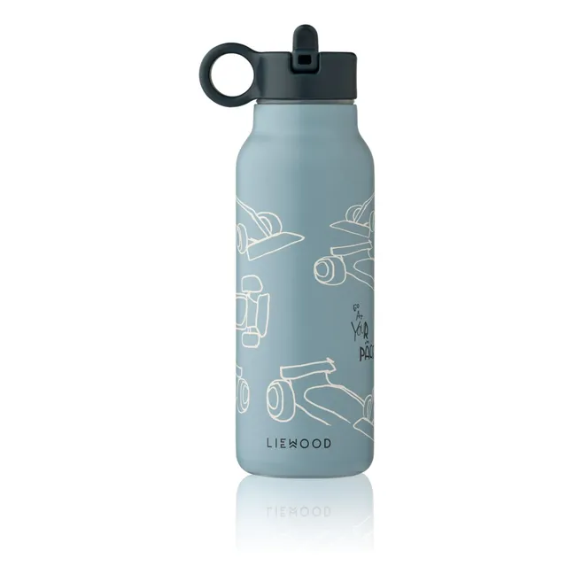 Gourde Falk - 350 ml | Race cars/Beach blue