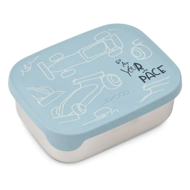 Arthur's Lunchbox | Race cars/Beach blue