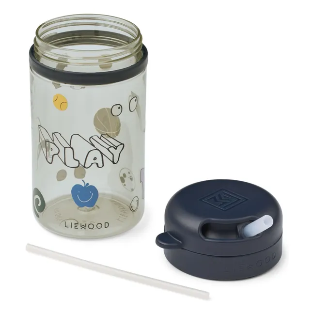 Tasse avec paille Pavia en tritan | Play/Dusty Peppermint