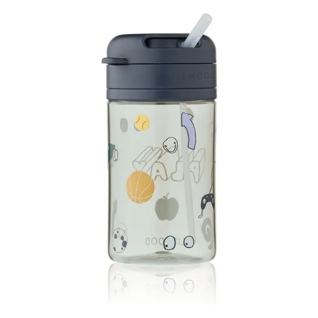 Tasse avec paille Pavia en tritan | Play/Dusty Peppermint