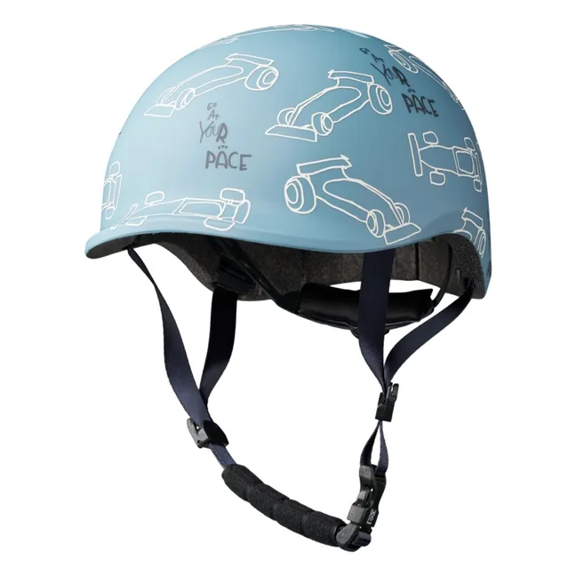 Casque de vélo Milly | Race cars/Beach blue