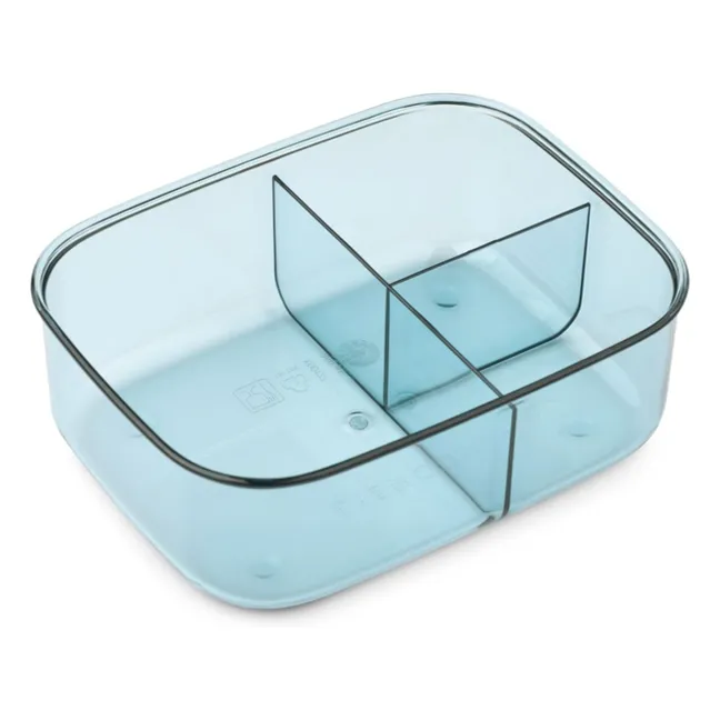 Lunch-box en tritan Arthur | Race cars/Beach blue