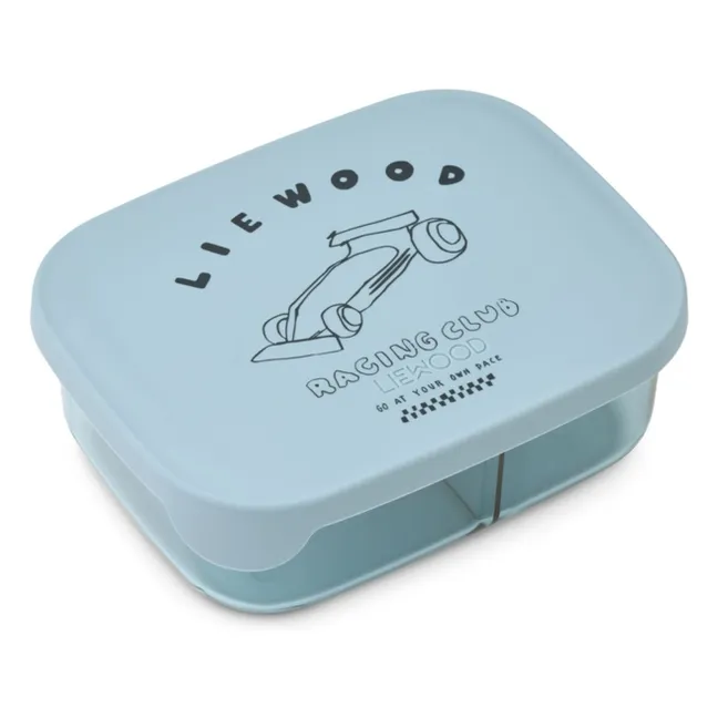 Arthur Tritan Lunch Box | Race cars/Beach blue