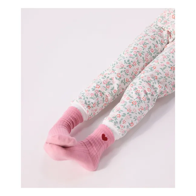 Chaussettes Cœur | Rose