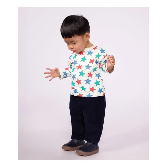 Pantalon Molleton Coton Bio | Bleu nuit