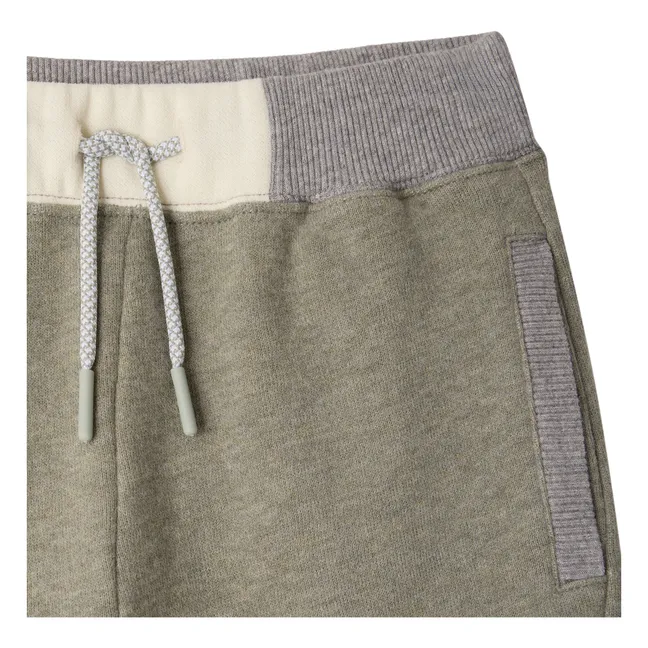 Jogger Chiné de algodón orgánico Marcio | Kaki