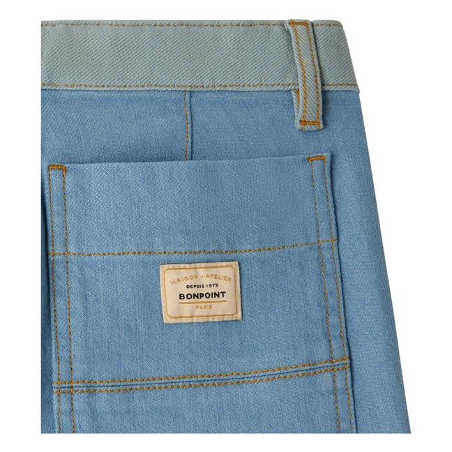 Gael organic cotton pants | Light Blue