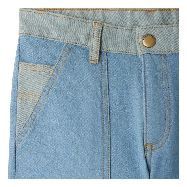 Gael organic cotton pants | Light Blue