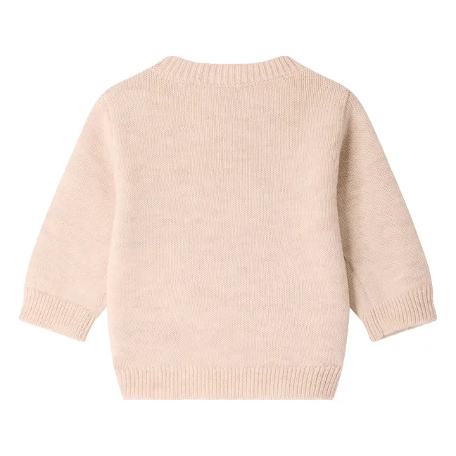 Pull Almire Peinture Laine | Beige