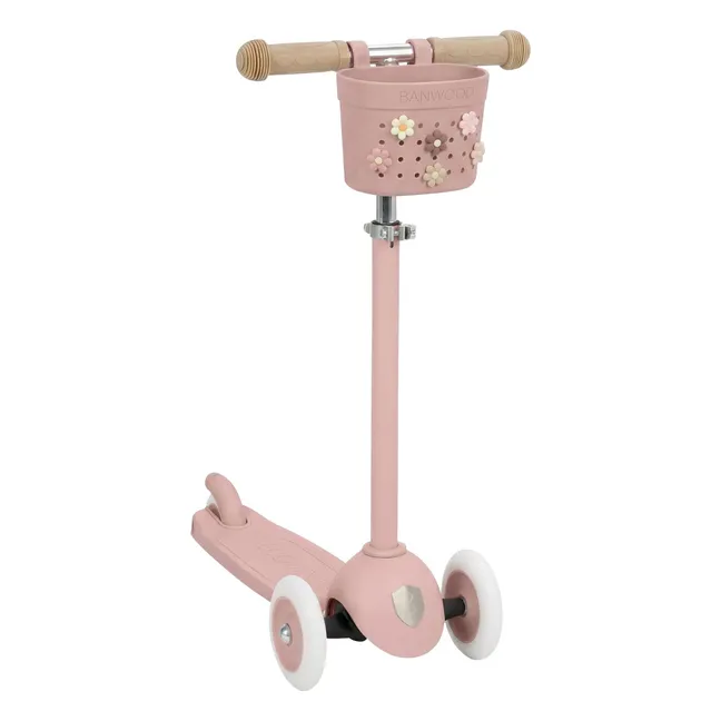 Panier de vélo/trotinette personnalisable Pin & Ride | Rose