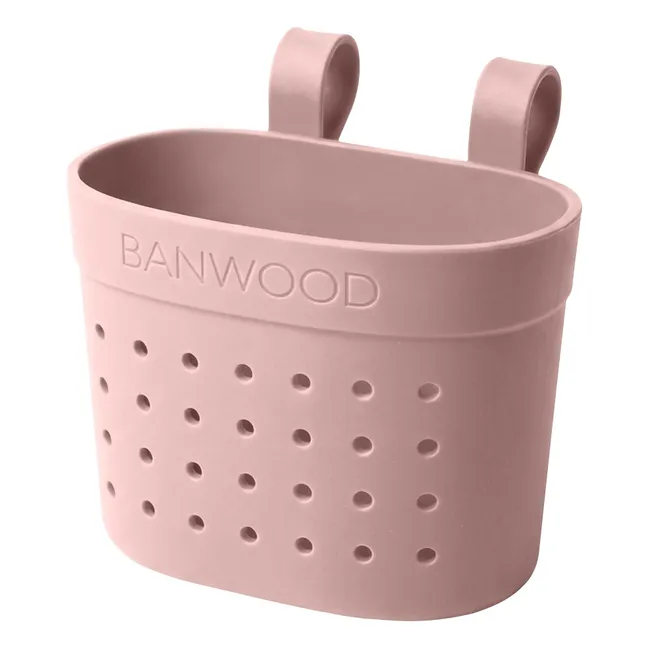 Panier de vélo/trotinette personnalisable Pin & Ride | Rose