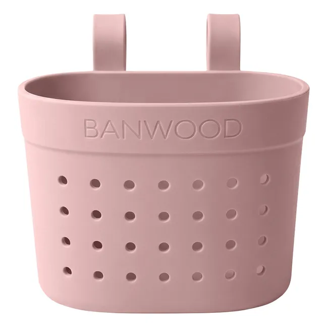 Panier de vélo/trotinette personnalisable Pin & Ride | Rose