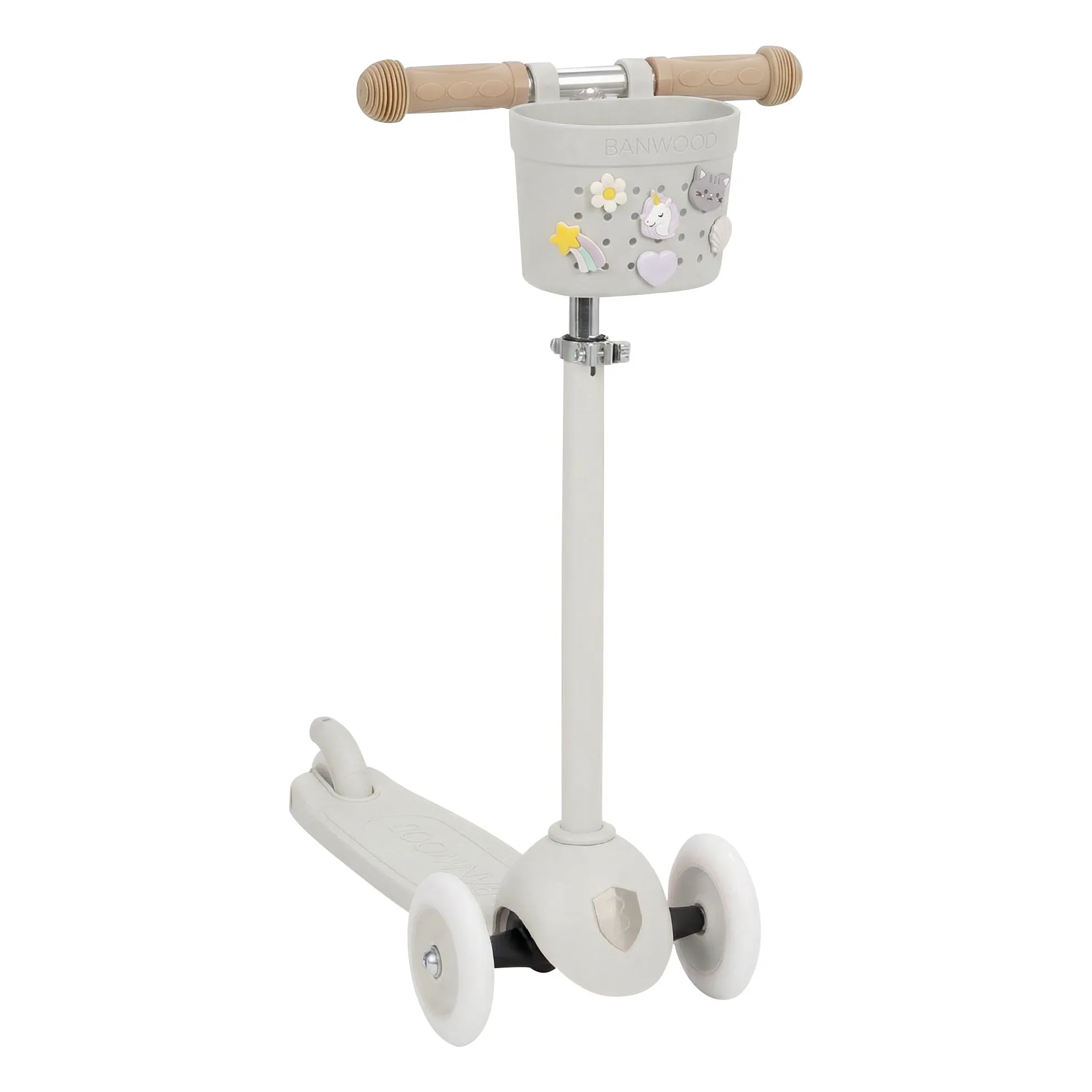 Panier de vélo/trotinette personnalisable Pin & Ride | Ivoire- Image produit n°8