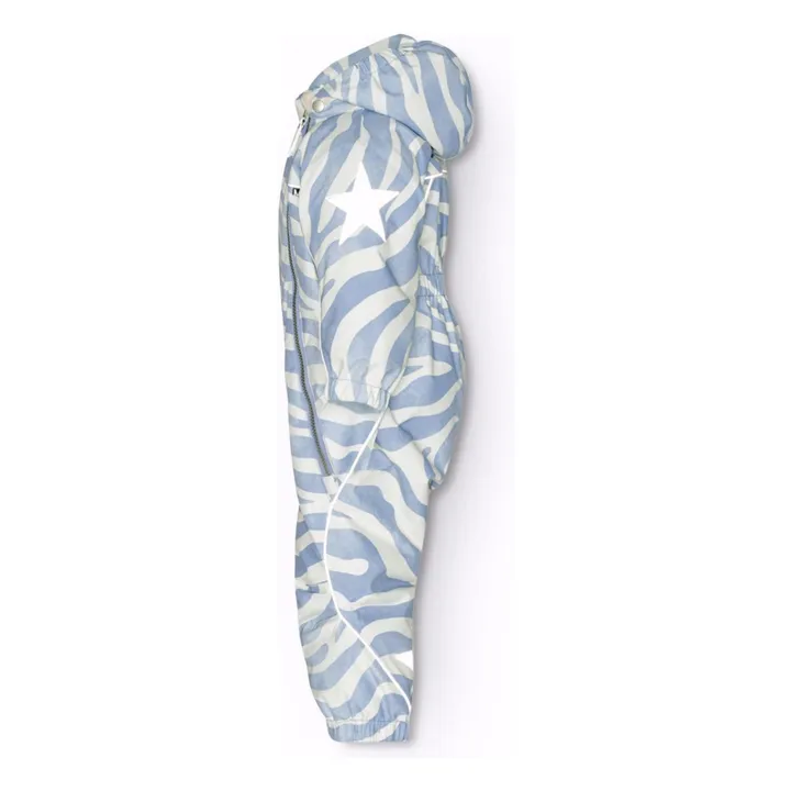 Molo Pyxis Zebra Ski Suit Light blue Smallable