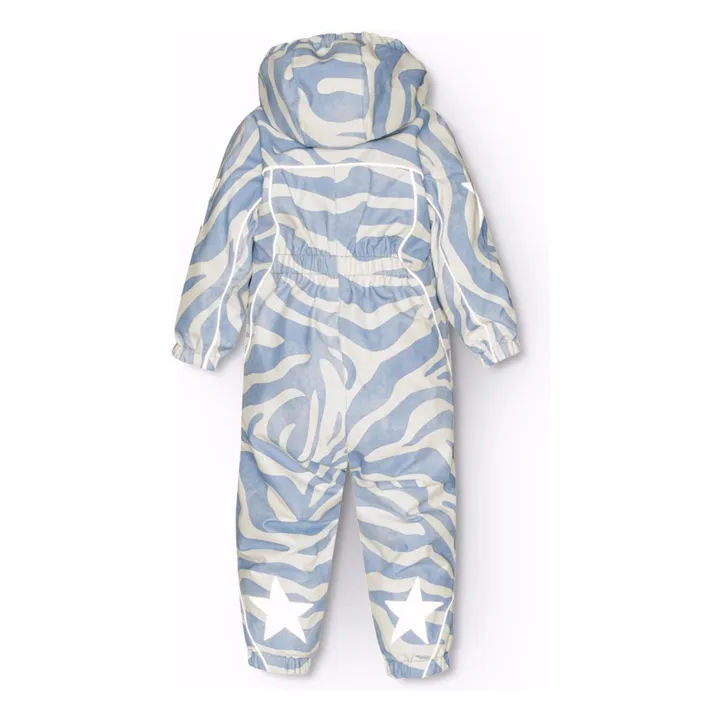 Molo Pyxis Zebra Ski Suit Light blue Smallable