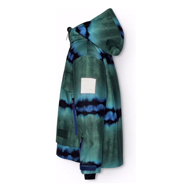 Giacca da sci Alpine Tie Dye | Verde