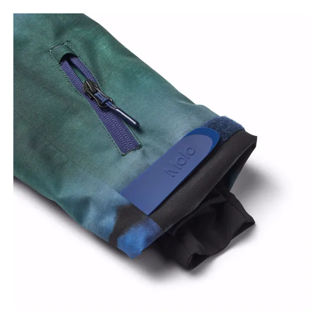 Giacca da sci Alpine Tie Dye | Verde