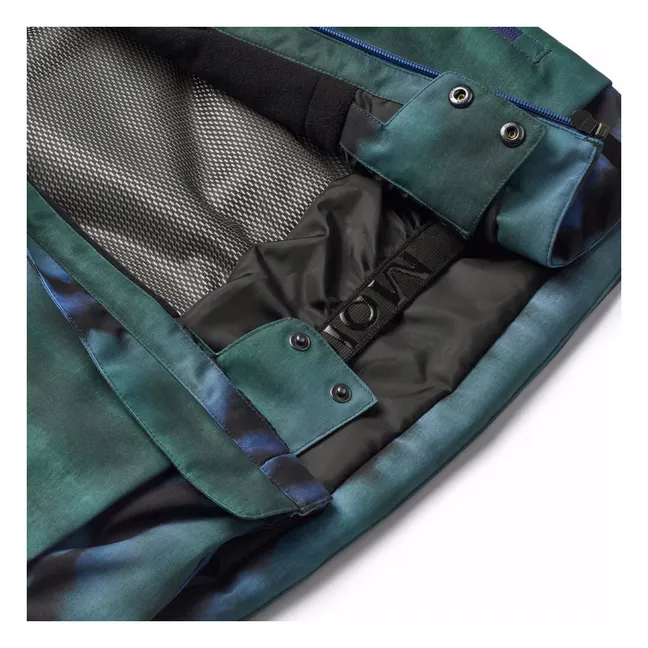 Giacca da sci Alpine Tie Dye | Verde